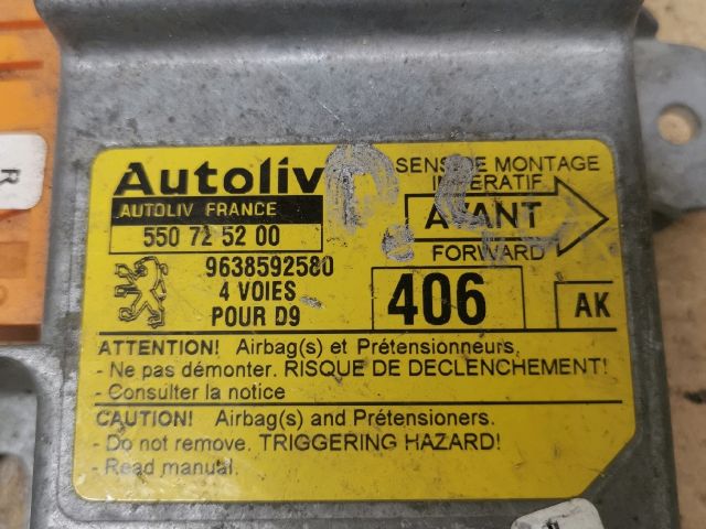 bontott PEUGEOT 406 Légzsák Elektronika