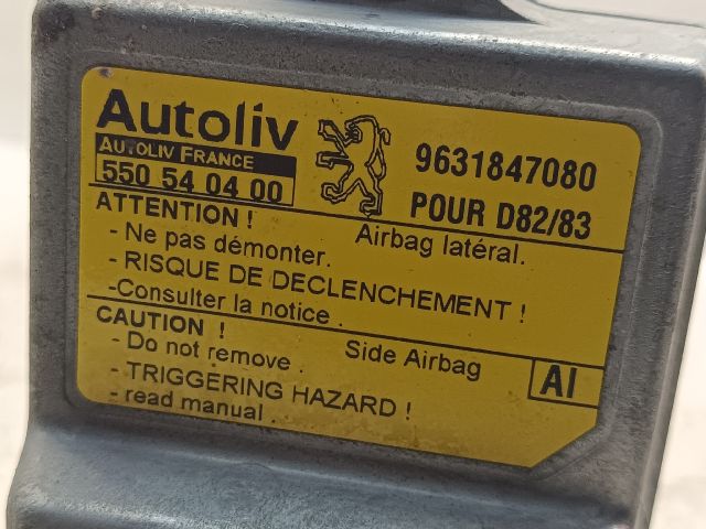 bontott PEUGEOT 406 Légzsák Indító Modul Oldallégzsák