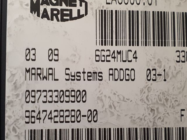 bontott PEUGEOT 406 Üzemanyag Befecskendező Vezérlő