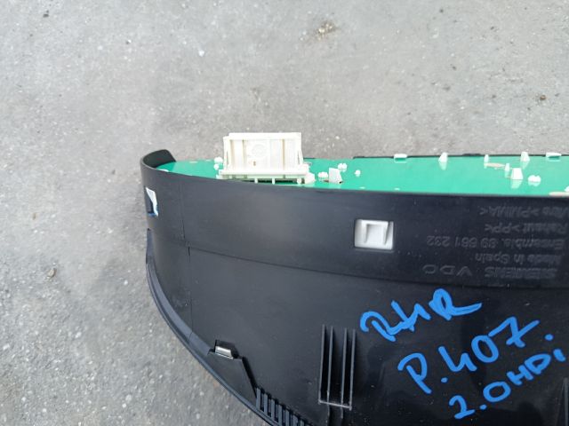 bontott PEUGEOT 407 Kilométeróra