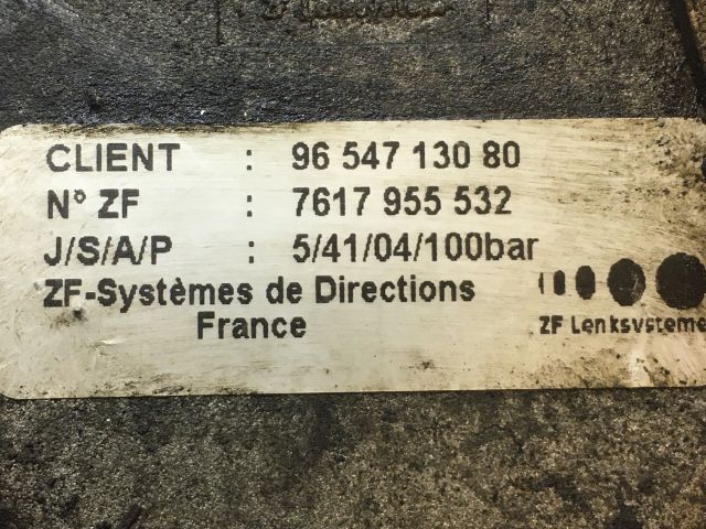 bontott PEUGEOT 407 Kormányszervó Motor (Hidraulikus)