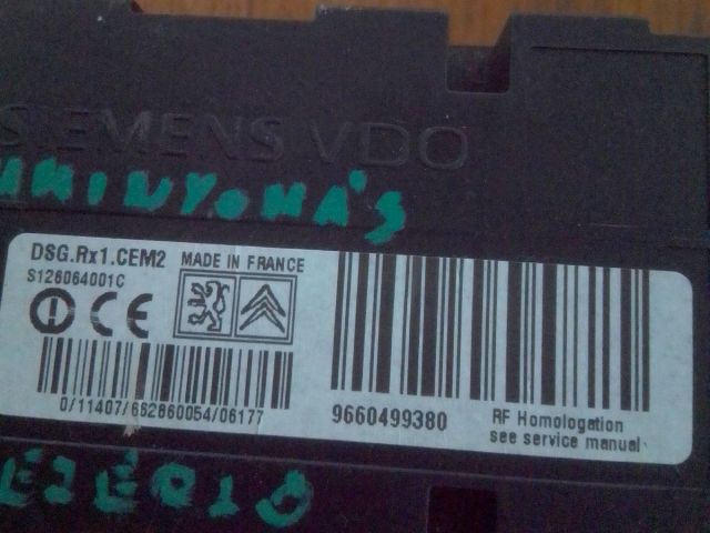 bontott PEUGEOT 407 Okoskerék Elektronika