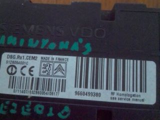 bontott PEUGEOT 407 Okoskerék Elektronika