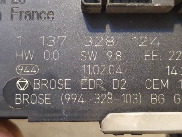 bontott PEUGEOT 407 Bal első Ablakemelő Motor