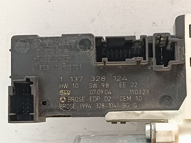 bontott PEUGEOT 407 Bal első Ablakemelő Motor