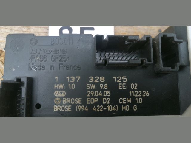 bontott PEUGEOT 407 Bal első Ablakemelő Motor