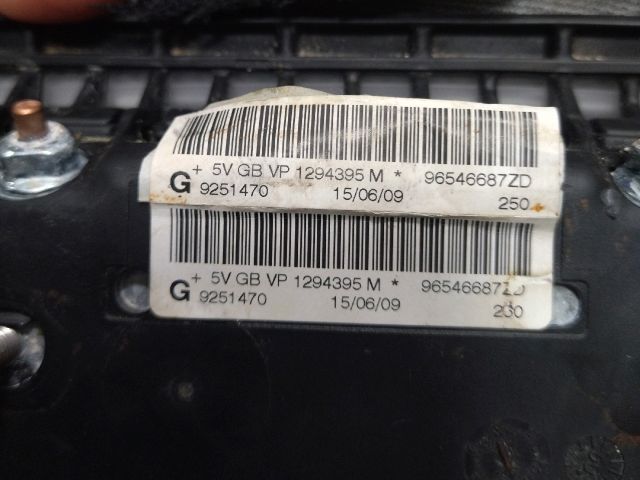 bontott PEUGEOT 407 Bal Függönylégzsák és Oldallégzsák