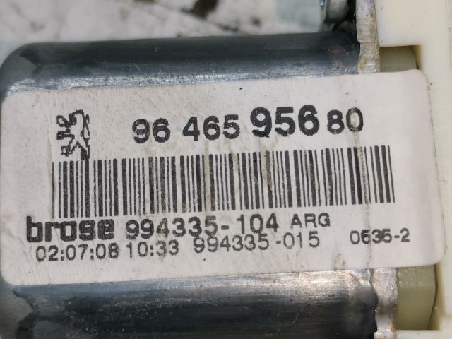 bontott PEUGEOT 407 Bal hátsó Ablakemelő Motor