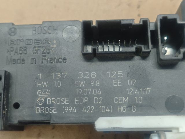 bontott PEUGEOT 407 Bal hátsó Ablakemelő Motor