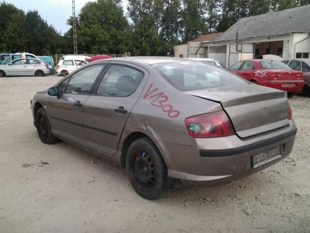 bontott PEUGEOT 407 Bal hátsó Ajtó (Üres lemez)