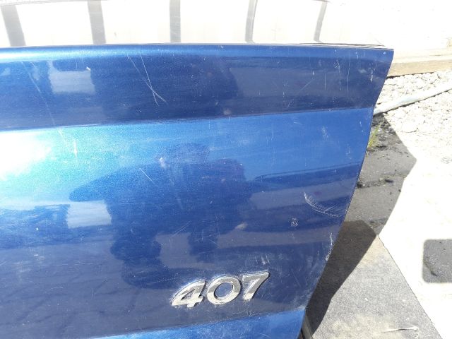 bontott PEUGEOT 407 Csomagtérajtó (Üres lemez)