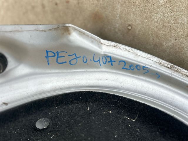 bontott PEUGEOT 407 Csomagtérajtó (Üres lemez)