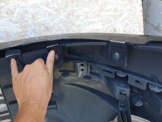 bontott PEUGEOT 407 Első Lökhárító (Részeivel)