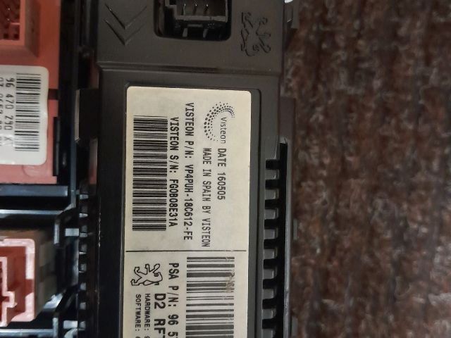 bontott PEUGEOT 407 Fűtéskapcsoló (digit klímás)