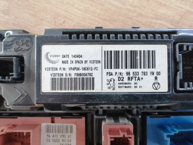 bontott PEUGEOT 407 Fűtéskapcsoló (digit klímás)