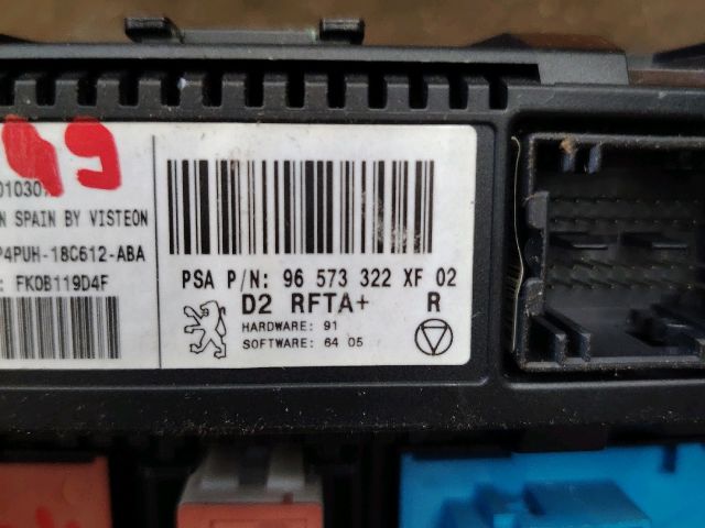 bontott PEUGEOT 407 Fűtéskapcsoló (manuális klímás)