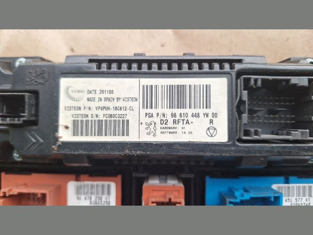 bontott PEUGEOT 407 Fűtéskapcsoló (Nem klímás)