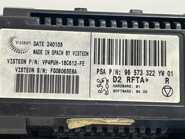 bontott PEUGEOT 407 Fűtéskapcsoló