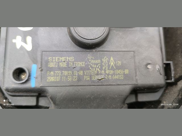 bontott PEUGEOT 407 Fűtőmotor (Klímás)