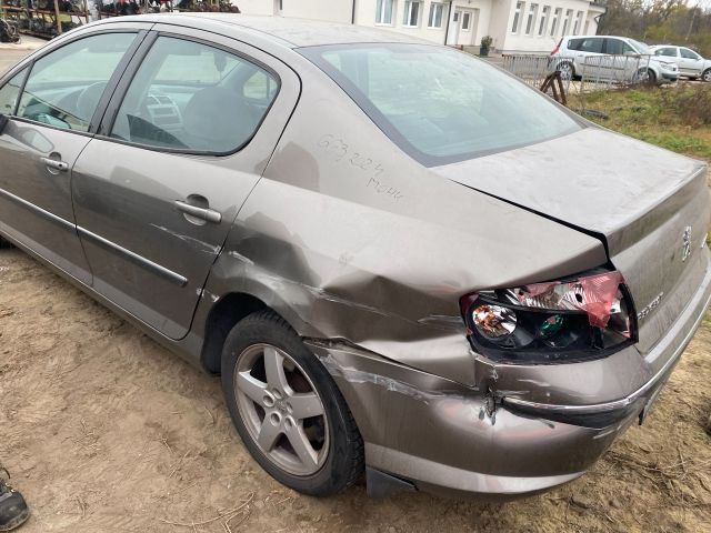 bontott PEUGEOT 407 Hátsó Lökhárító Merevítő (Fém)