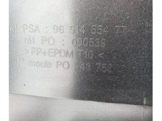 bontott PEUGEOT 407 Hátsó Lökhárító (Üresen)