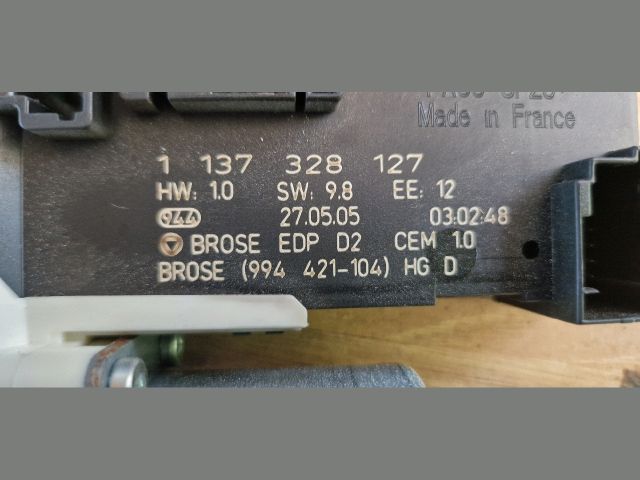 bontott PEUGEOT 407 Jobb első Ablakemelő Motor