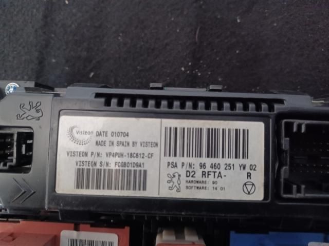 bontott PEUGEOT 407 Klíma Kapcsoló