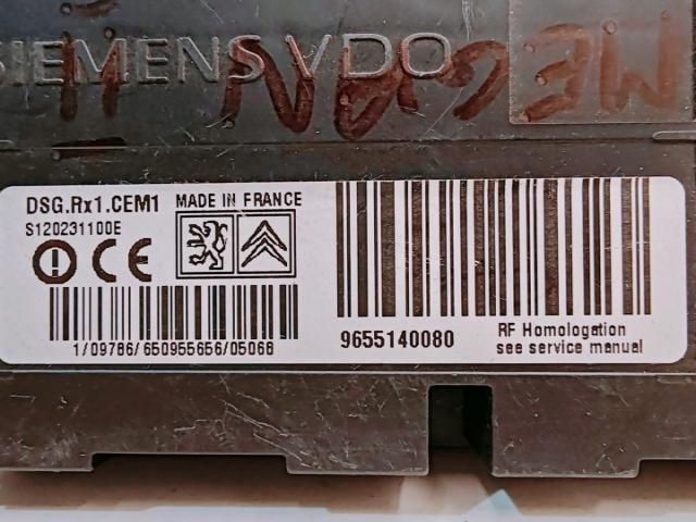 bontott PEUGEOT 407 Komfort Elektronika