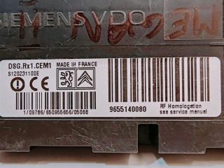 bontott PEUGEOT 407 Komfort Elektronika