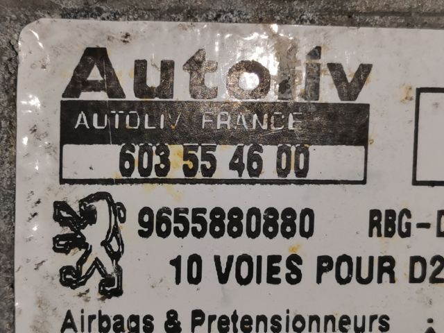 bontott PEUGEOT 407 Légzsák Elektronika