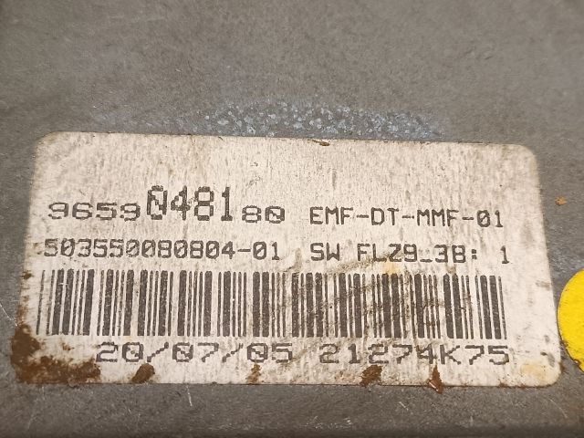 bontott PEUGEOT 407 Navigációs Fejegység