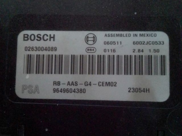 bontott PEUGEOT 407 Tolatóradar Elektronika