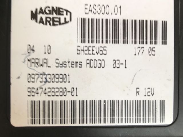 bontott PEUGEOT 407 Üzemanyag Befecskendező Vezérlő