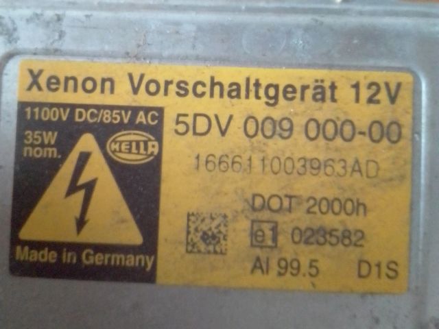 bontott PEUGEOT 407 Xenon Trafó