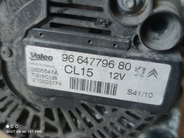 bontott PEUGEOT 5008 Generátor