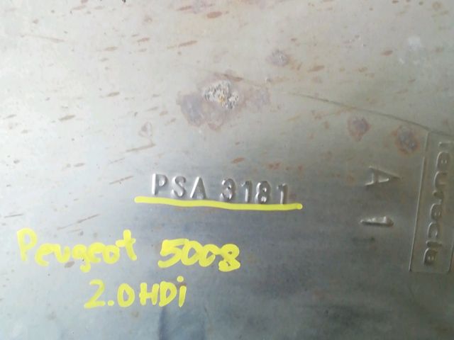 bontott PEUGEOT 5008 Komplett Kipufogó Rendszer