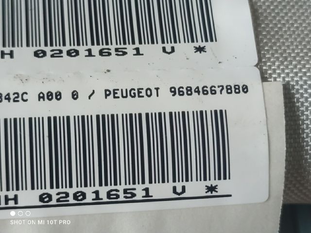 bontott PEUGEOT 5008 Bal első Függöny Légzsák