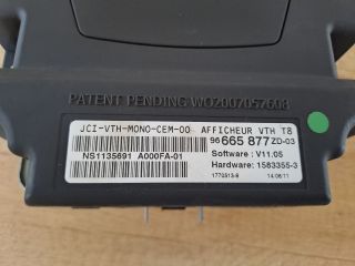 bontott PEUGEOT 5008 Head-Up Display