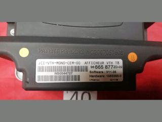 bontott PEUGEOT 5008 Head-Up Display