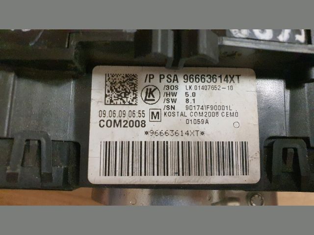 bontott PEUGEOT 5008 Komplett Kormánykapcsoló (Bajuszkapcsoló)