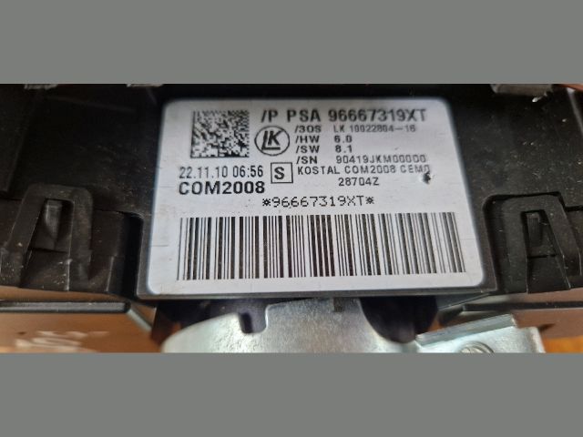 bontott PEUGEOT 5008 Komplett Kormánykapcsoló (Bajuszkapcsoló)