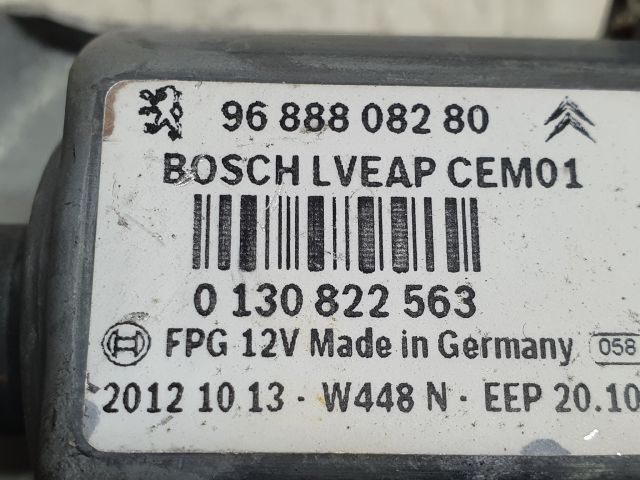 bontott PEUGEOT 508 Bal első Ablakemelő Szerkezet (Elektromos)
