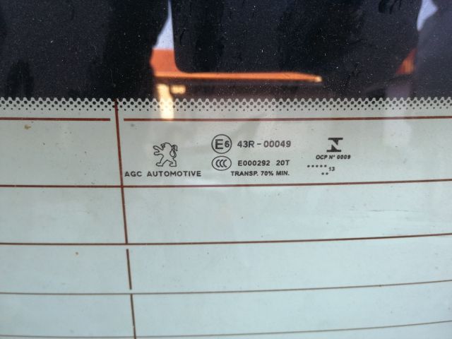 bontott PEUGEOT 508 Hátsó Szélvédő