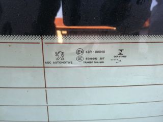 bontott PEUGEOT 508 Hátsó Szélvédő