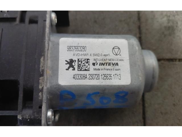 bontott PEUGEOT 508 Jobb első Ablakemelő Motor