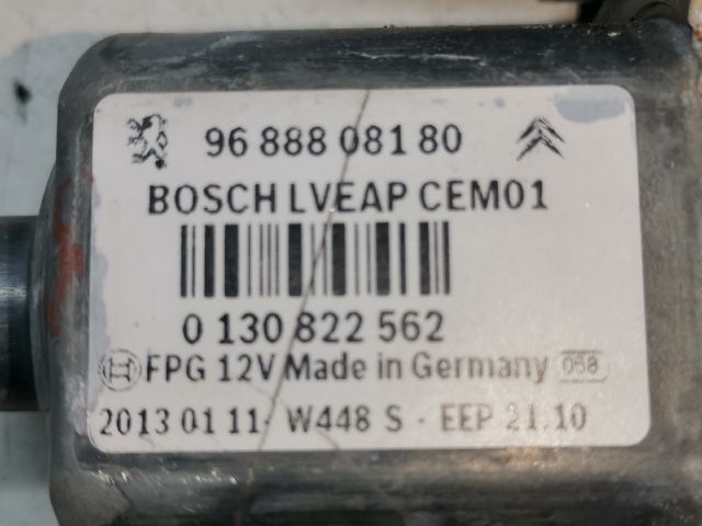 bontott PEUGEOT 508 Jobb első Ablakemelő Motor