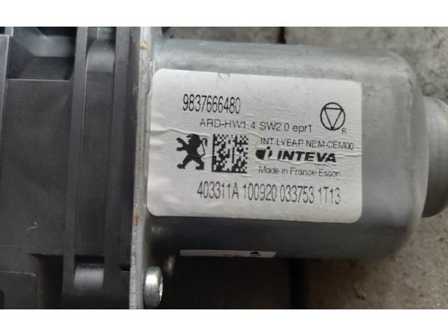 bontott PEUGEOT 508 Jobb hátsó Ablakemelő Motor