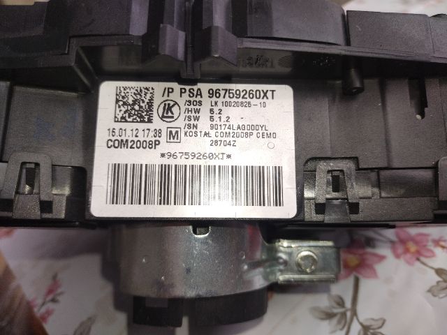 bontott PEUGEOT 508 Komplett Kormánykapcsoló (Bajuszkapcsoló)