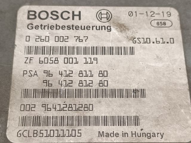 bontott PEUGEOT 607 Automata Váltó Elektronika