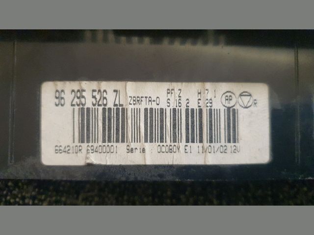 bontott PEUGEOT 607 Fűtéskapcsoló (digit klímás)